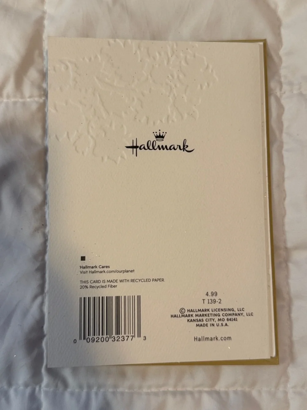 🌻 Bundle of 2 Hallmark Thank You Cards